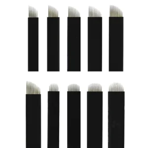 Eyebrow Microblading Needles for Permanent Makeup Eyebrow Tattoo