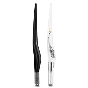 Eyebrow Microblading Pen PCD Microblade Needle Holder Permanent Makeup Embroidery Manual Eyebrow Tattoo Pen