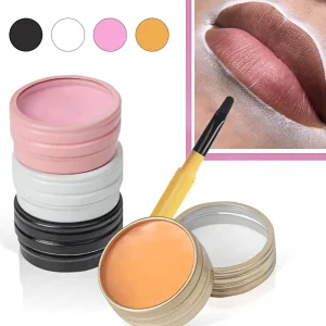 Eyebrow Microblading Pigment Shaping Lips Tools Brows Paste 10g with Brush Position String Eyebrow Brows