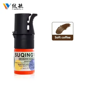 Eyebrow PMU Pigment Semi Permanent Makeup Organic Tattoo Ink Professional Private Label ODM 18 Colors 3 Year Warranty