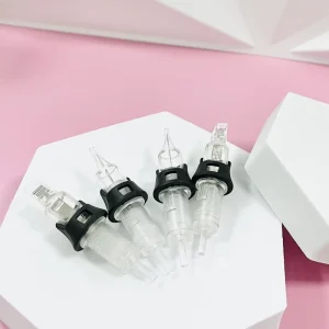 Eyebrow Tattoo Disposable Bayonet Microblading Cartridge Needles Stainless Steel 100% Sterilized for Permanent Makeup Machine