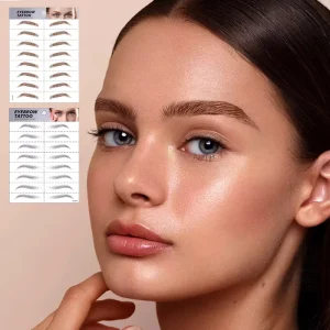 Eyebrow Tattoo Stickers Waterproof Beautiful Good looking Eyebrow Sticker Face Eyebrow 3d 4d Temporary Tattoo Stickers