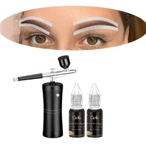 Eyebrow Tint Airbrush Dye Tint Hair Liquid Brow Tint and Stain Kit for Permanent Makeup Training Tool