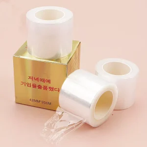 Eyelash Extension Eyebrow Permanent Makeup Tattoo Cling Film Microblading Disposable Plastic Wrap with Slider PMU Supplies