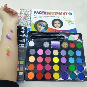 Eyeshadow Palette Soft Natural Plant Water Based Smooth Apply Face & Body Decoration