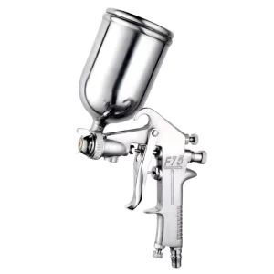 F75 Pneumatic Airbrush with 1.5mm Nozzle Multi Function Automotive Painting Tool Spray Gun