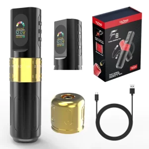 F8 Powerful Wireless Tattoo Pen Machine with Colorful Screen