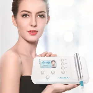 FAMISOO N6 Electric Semi Permanent PMU Machine Pen OEM ODM with Full Button Control Brow Lip Makeup