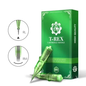 FINEST Green 20pcs box 12#0.35mm 1RL 3RL 5RL 7RL 9RL 11RL 14RL RL Round Liner 5RM 7RM RM Tattoo Cartridge Needles