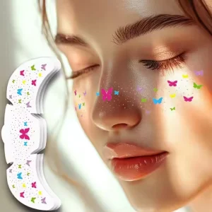 Face Decorative Stickers Temporary Water Transfer Freckle Tattoo Sticker