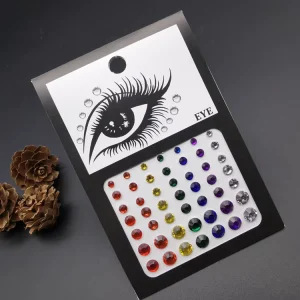 Face Gems Diamond Face Stickers Nail Art Rhinestones Stick on for Face Eyes Body Festival Decorations DIY Crafts