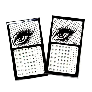 Face Gems Eye Jewels Rhinestones Gems Crystals Pearls Stickers Festival Diamonds Teardrop Crystal for Face Makeup