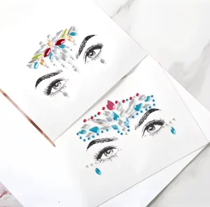 Face Gems Rhinestone Crystal Face Jewels Temporary Body Tears Gem Stones