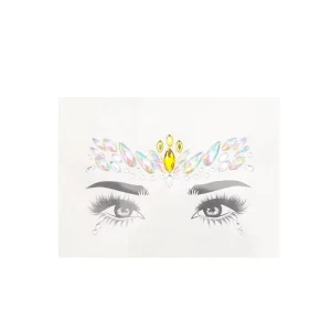 Face Jewels Glitter Gem Eye Halloween Decorations Rhinestone Face Diamond Sticker