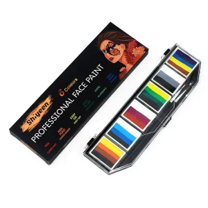 Face Paint Hypoallergenic Safe and Non-Toxic Makeup Face Painting Rainbow Cakes