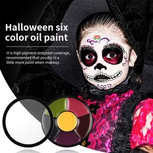 Face Paint Pigment Cream 6 Colors Mineral Waterproof Watercolor Artist Makeup