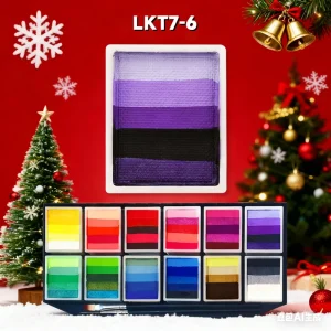 Face Painting Kits Professional High Quality Water Based Face Paint Palette Split Rainbow Colors for Kids Adults