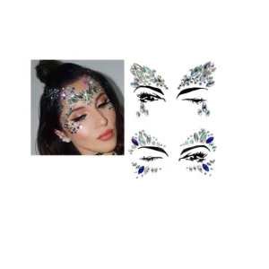Face and Body Gems Face Glitter and Gems Face Gem Makeup for Festival