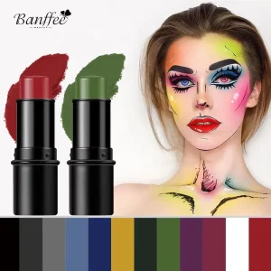 Face and Body Painting Stick Supplies Nalltoxic Makeup Face Paint for Halloween Festival