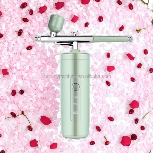 Facial Hydration Nano Technology USB Portable Airbrush Kit Ionic Moisturizing Spray for Car Outdoor Use 5ml/10ml Water Tank