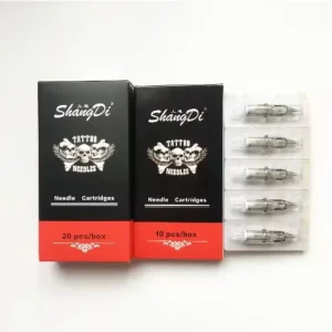 Factory 10 Pcs Transparent RL RS RM M1 F Machine Permanent Tattoo Needles Cartridge High quality Supplies 316L Medical