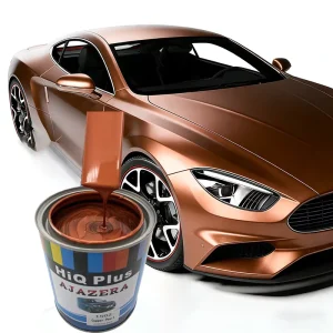 Factory 1K Copper Pearl Base Coat Auto Furniture Plastic Coating Acrylic Liquid Coating Weather Resistant Iron