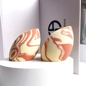 Factory Bulk Makeup Blender Colorful Beauty Sponge Puff Easy to Clean Private Label Custom Logo Oem Professional Beauty Tools