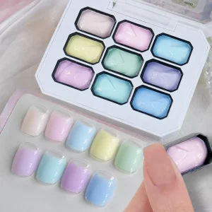 Factory Direct 9 Color Multi Functional UV Gel Non Toxic Puff Gel for Nail Painting