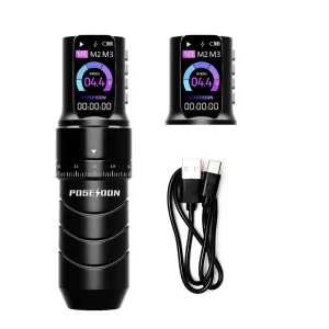 Factory Direct Adjustable Stroke 2.4 to 4.2mm Rechargeable Battery 2300mAh Wireless Tattoo Machine Tattoo Pen