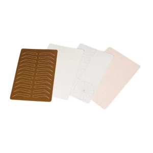 Factory Direct Double Sided Silicone Practice Skin for PMU Training Lip Eyebrow Tattoo Microblading Permanent Makeup Accessories