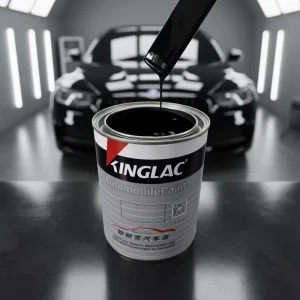 Factory Direct High Quality Deep Black Automotive Repair Paint Automotive Liquid Acrylic Paint Body Paint