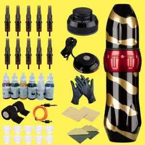 Factory Direct Lightweight Wireless Tattoo Kits Tattoo Machine Kit Tattoo Kit Professional for Permanent Makeup Tool