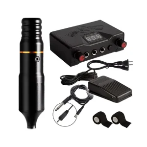 Factory Direct Magnetic Coil Tattoo Kits Tattoo Machine Kit Tattoo Kit Professional for Eyebrow and Body Art