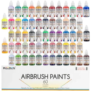 Factory Direct Non-toxic 60colors 30ml Airbrush Paint Kit for Painting