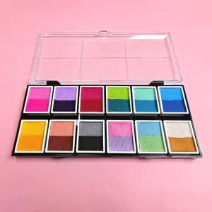 Factory Direct Sales of High-Quality 12-Color Rainbow Face Painting Set Vibrant Body Painting Products