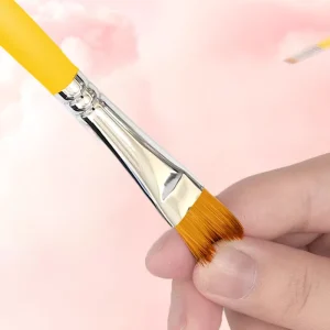 Factory Direct Supply 16 Different Sizes Multi purpose Paintbrushes with Soft Natural Plant Bristles for Children