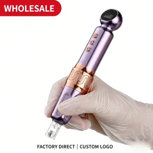 Factory Direct Wireless Rotary Tattoo Pen PMU Machine for Eyebrow Microblading Lip Permanent Makeup OEM Support