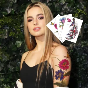 Factory Direct Women’s Sexy Body Art Henna Tattoo Sticker for Women Lady Beauty