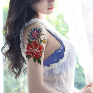 Factory Direct Women’s Sexy Body Art Temporary Henna Tattoo Sticker