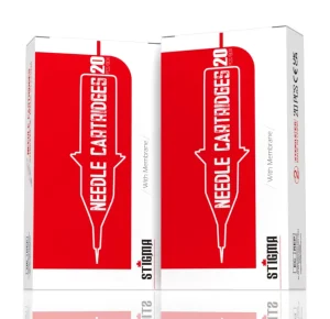 Factory Disposable Sterilized Stainless Steel Tattoo Needles OEM ODM Logo 20pcs Box Premium Quality Safety Membrane