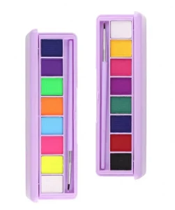 Factory Easy To Wash Neon Color Body Painting Water Soluble Painting Plate For Face
