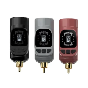 Factory Electric Tattoo Battery Power P803 1600mAh Plastic Battery with RCA Connector for Tattoo Pen