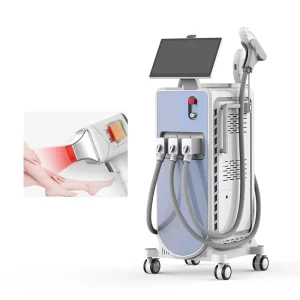 Factory Good Quality 3 Handles Permanent Diode Laser IPL Laser Hair Removal Machine