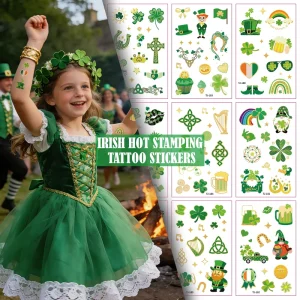 Factory-Grade Glitter Tattoo Stickers for Parties and Events