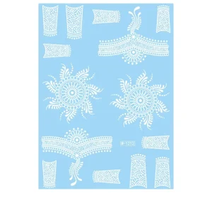 Factory Henna Mehndi Henna Waterproof Temporary White Henna Tattoo Sticker Tattoos