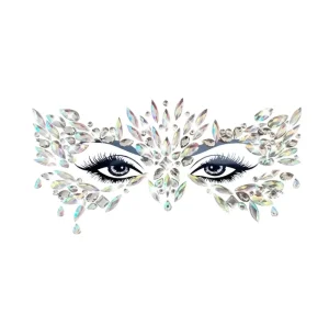 Factory Mermaid Face Body Gem Free Sample with Loose Rhinestones Rhinestone Flower Shape for Festivals
