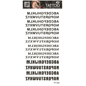 Factory New Designs Waterproof Tattoo Stickers Dark Style Full Body Temporary Tattoo for Men
