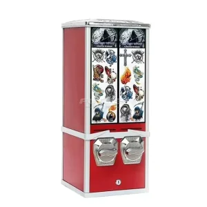 Factory New Product Outdoor Ticket Sticker Tattoo Sticker Stamp Vending Machine Customized Outdoor Mini Coin