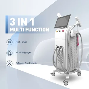 Factory OEM Multifunction 3 in 1 Beauty Machine Diode Laser IPL Nd YAG Hair Removal Pigment Removal Painless Equipment