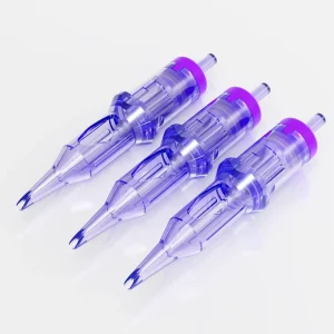 Factory Oem Universal Cartridge Needle Mast Pro Purple Disposable 1001RL Cartridge Needle 20 Pcs box